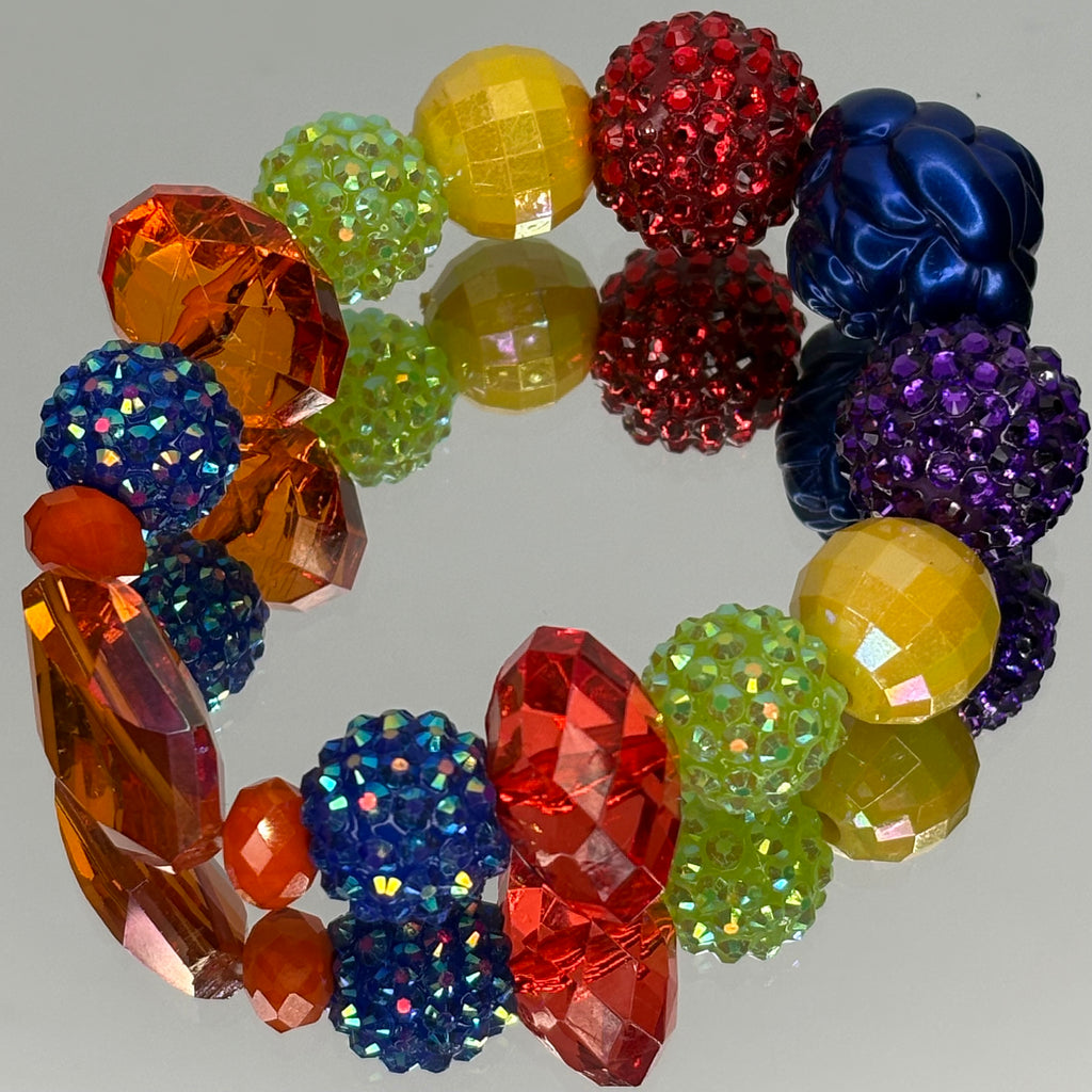 Custom-Matching Bracelet (Chunky Beads)