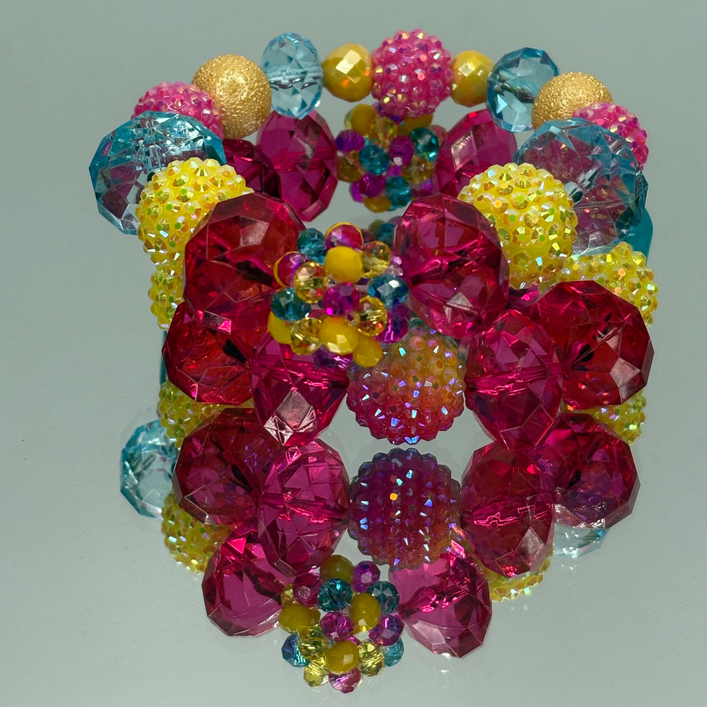 Custom-Matching Bracelet (Chunky Beads)