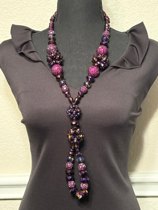 Metallic Purple - Tassel