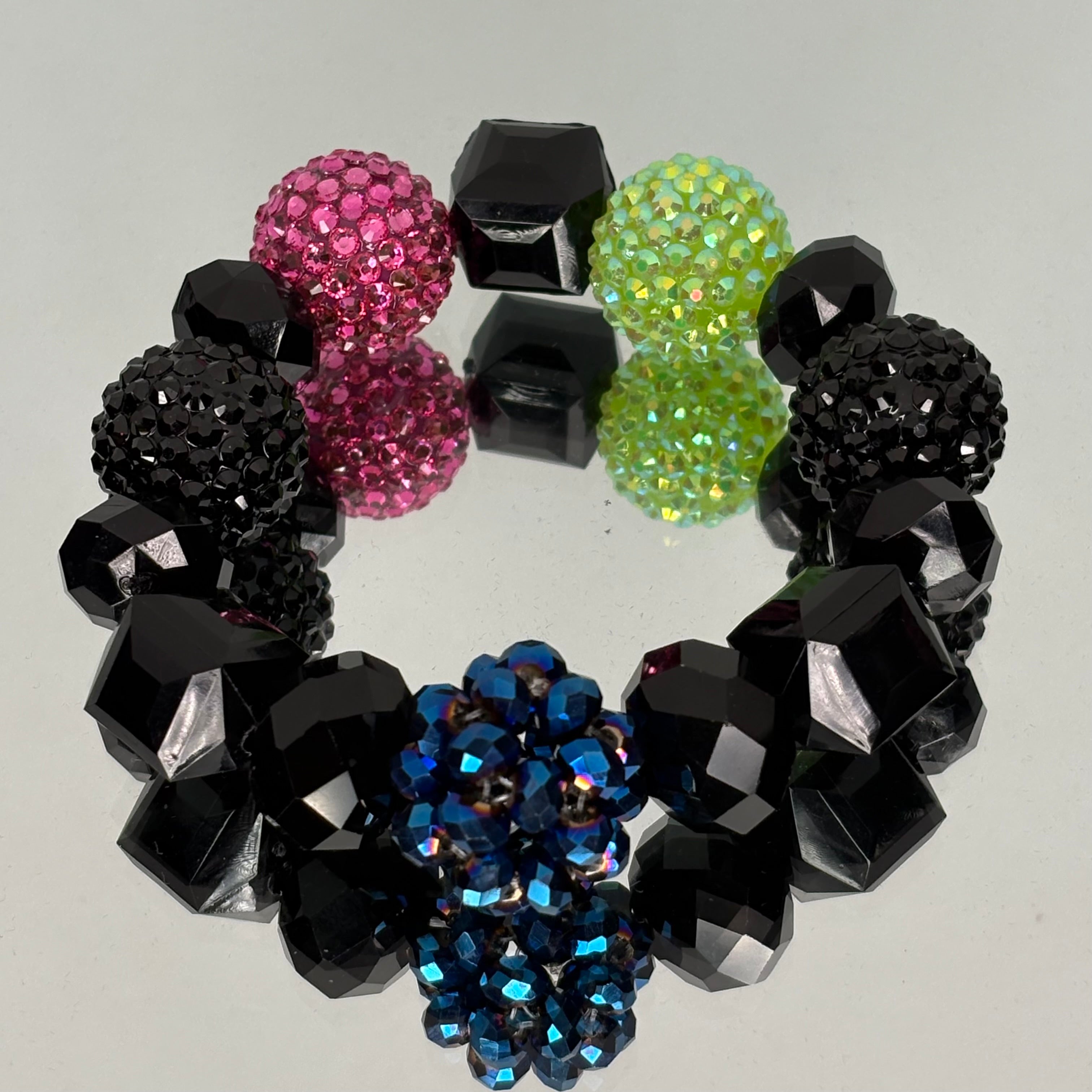 Custom-Matching Bracelet (Chunky Beads)
