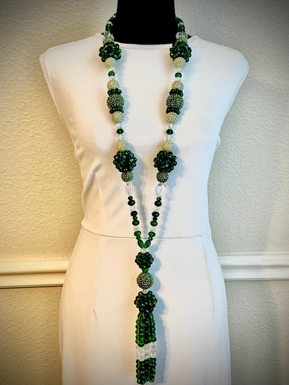 Green & Clear - Tassel