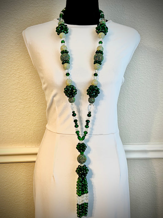 Green & Clear - Tassel