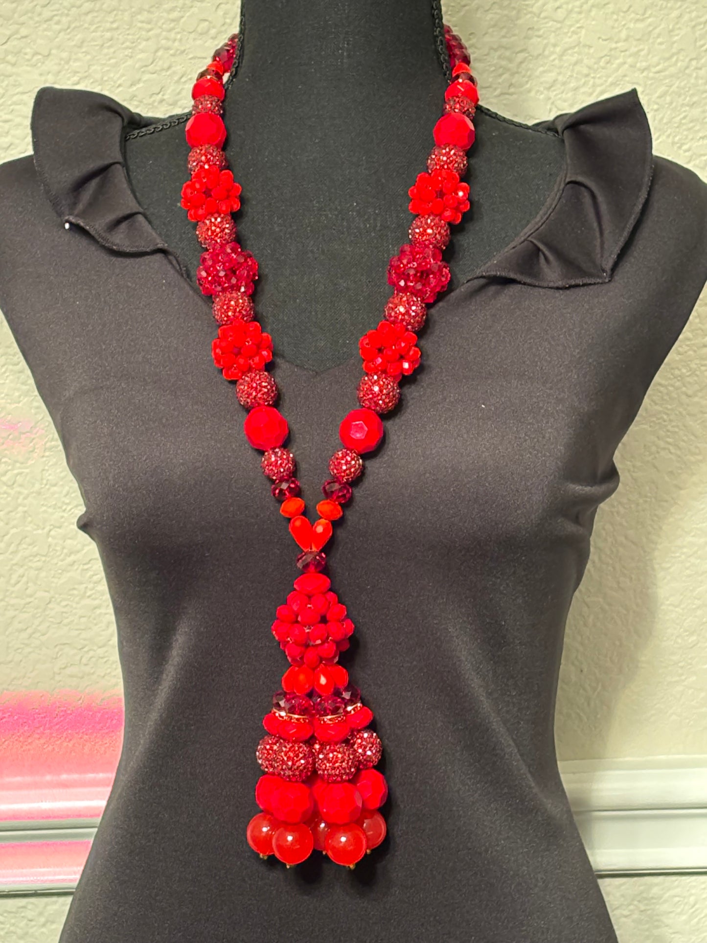 Red - Tassel