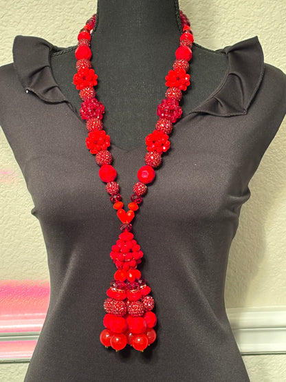 Red - Tassel