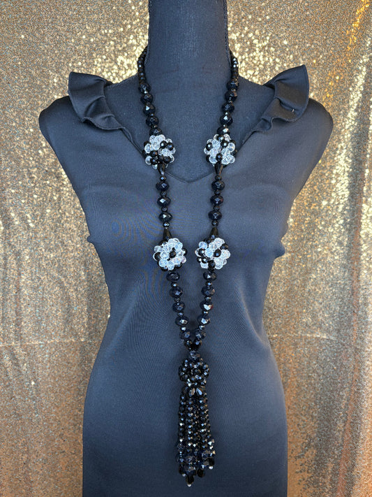 Black & Clear - Tassel