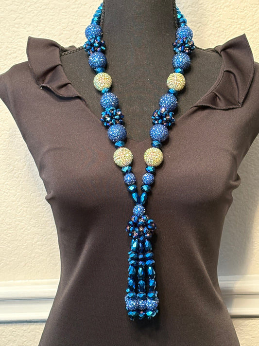 Metallic Blue - Tassel
