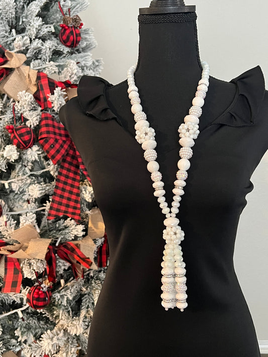 White - Tassel