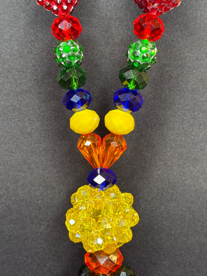 Rainbow Colored Candy - Tassel