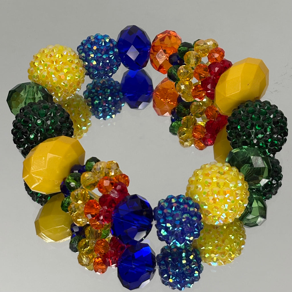 Custom-Matching Bracelet (Chunky Beads)