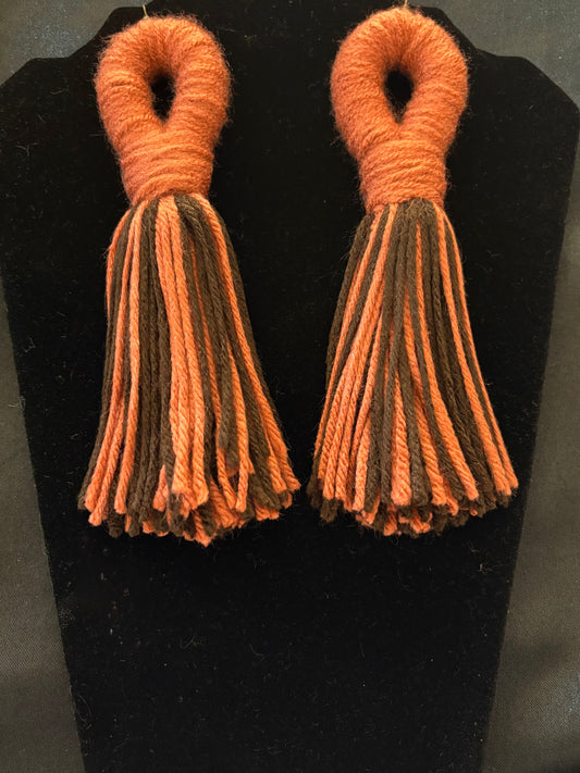 Autumn Yarn Earrings