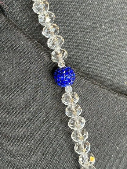 Clear & Blue - Round