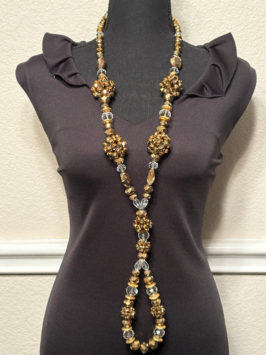 Gold & Clear - Tassel