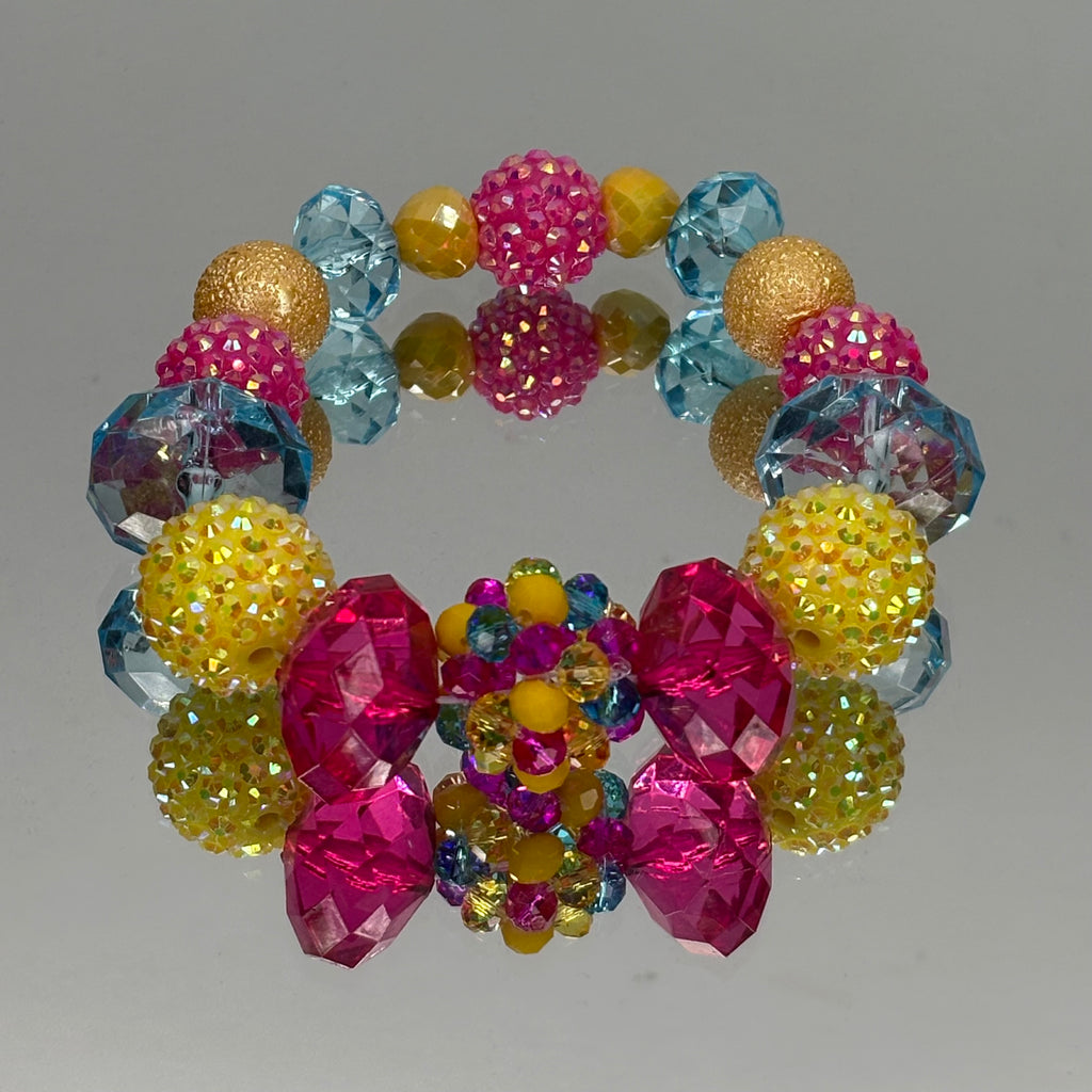 Custom-Matching Bracelet (Chunky Beads)