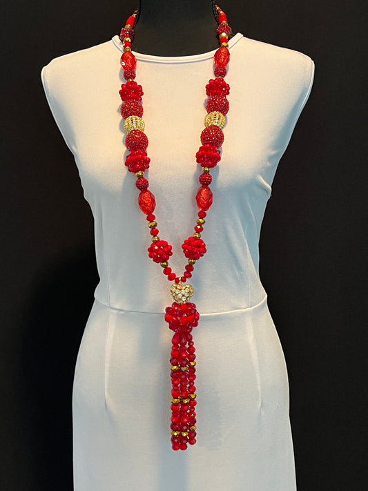 Red - Tassel