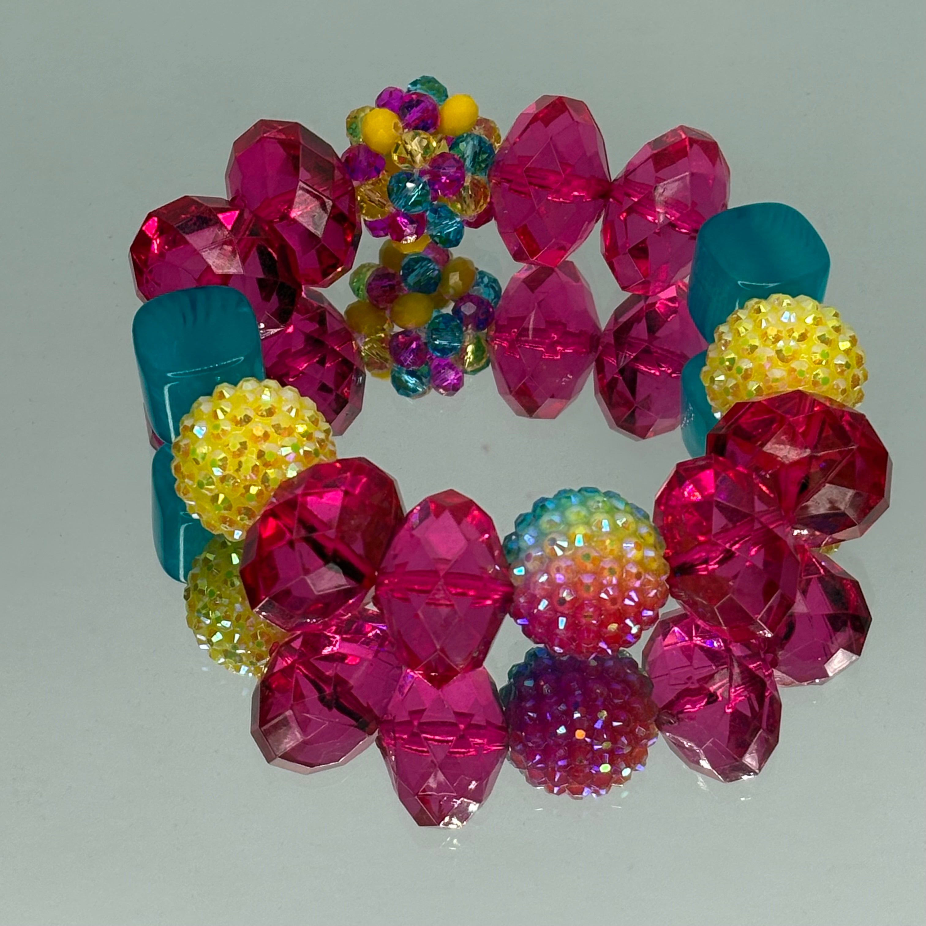 Custom-Matching Bracelet (Chunky Beads)