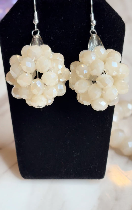 Tan Earrings