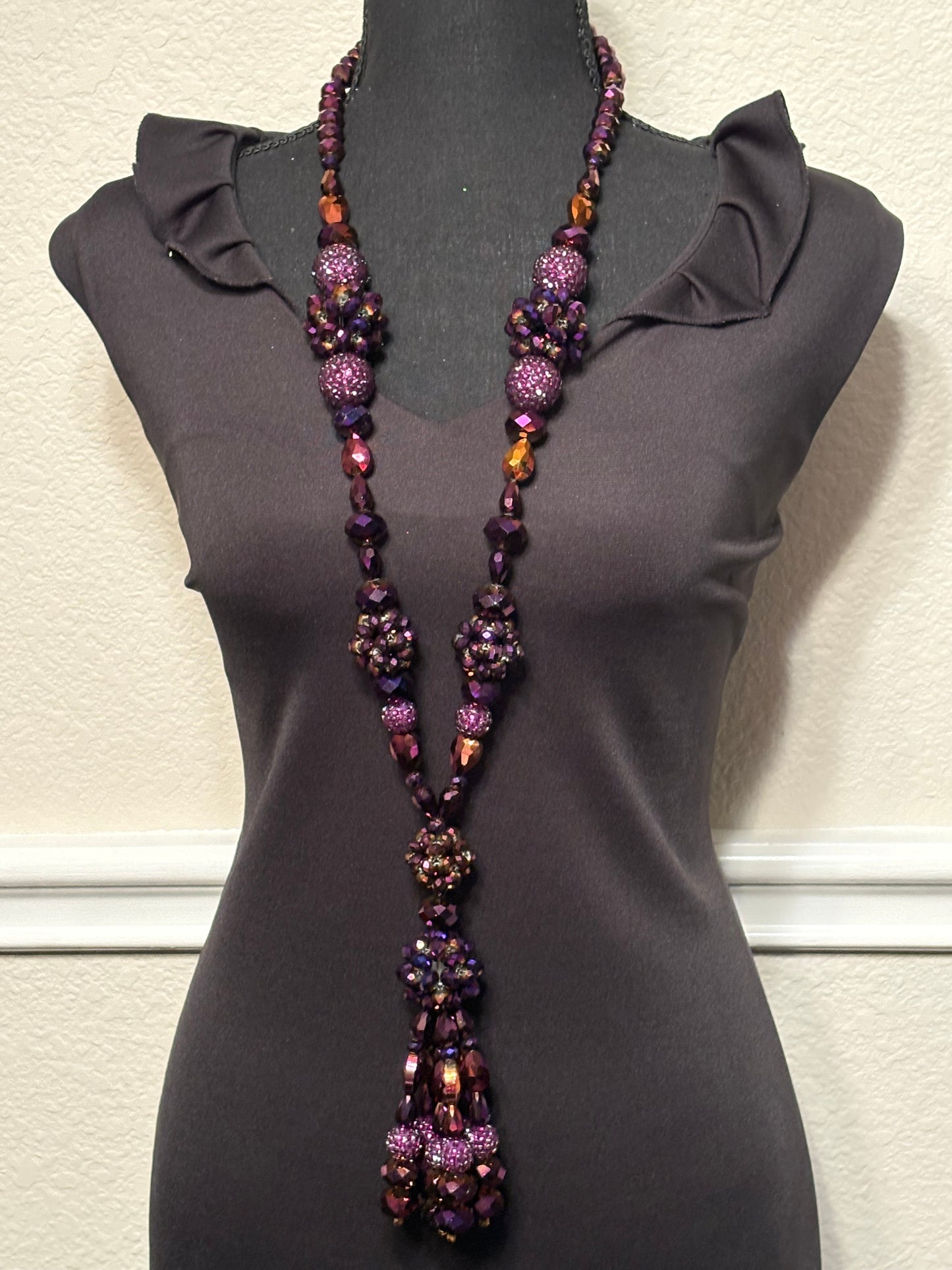 Metallic Purple - Tassel