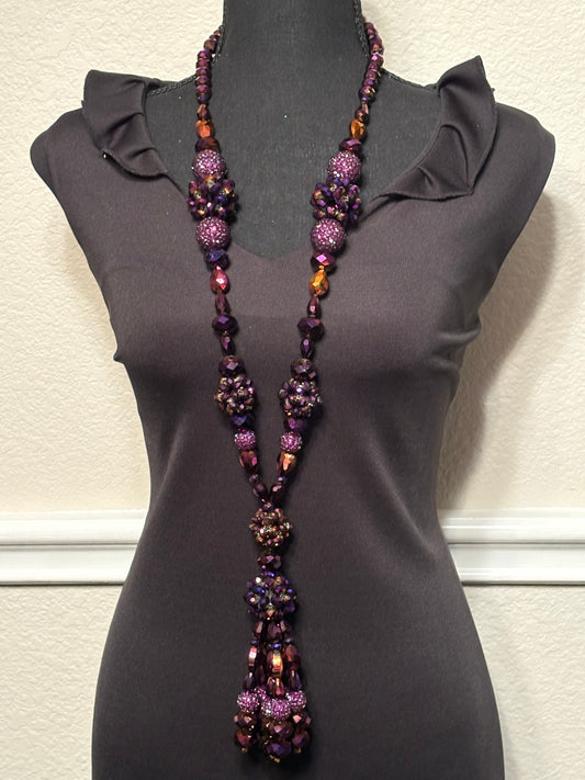 Metallic Purple - Tassel