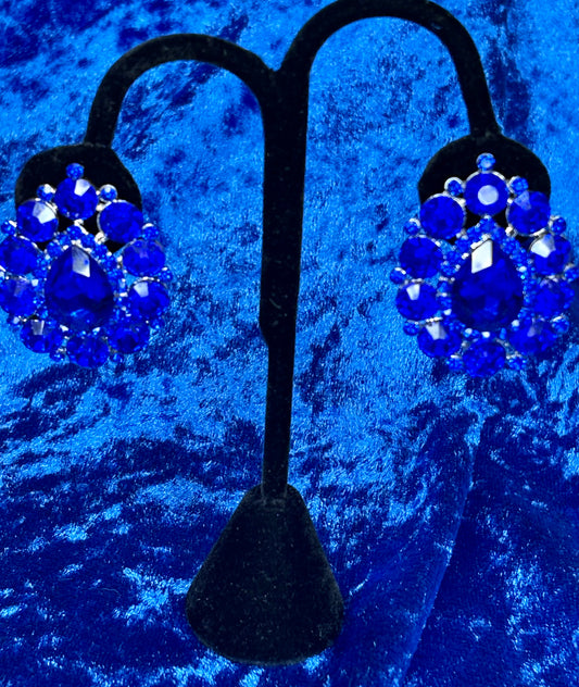 Tear Drop Clip-On Earrings