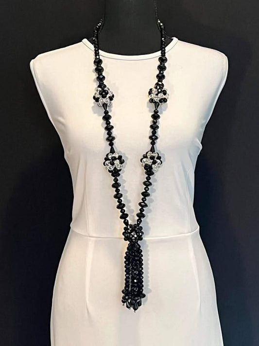 Black & Clear - Tassel