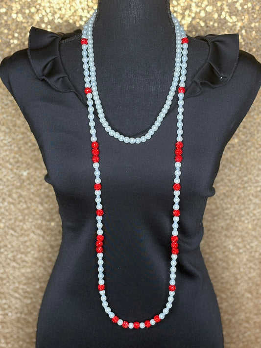 Red & White - Round