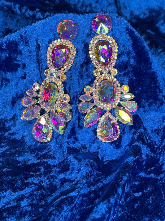 Multicolored Post Earrings