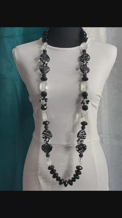 Black & Clear - Round