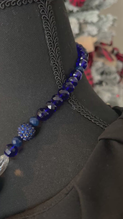 Blue & Clear - Tassel