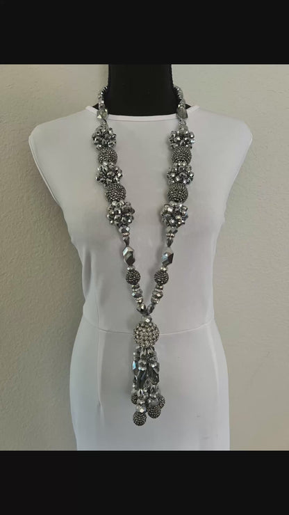 Pewter Silver - Tassel