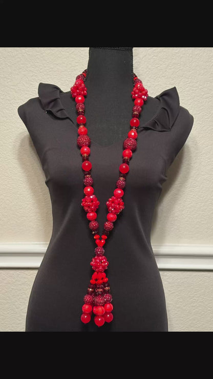 Red - Tassel