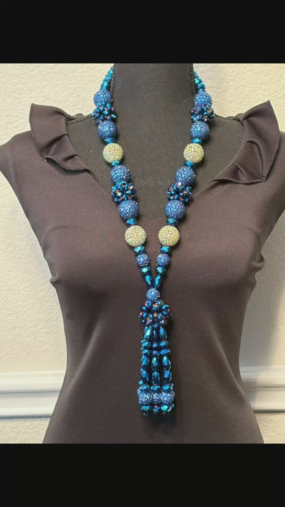 Metallic Blue - Tassel