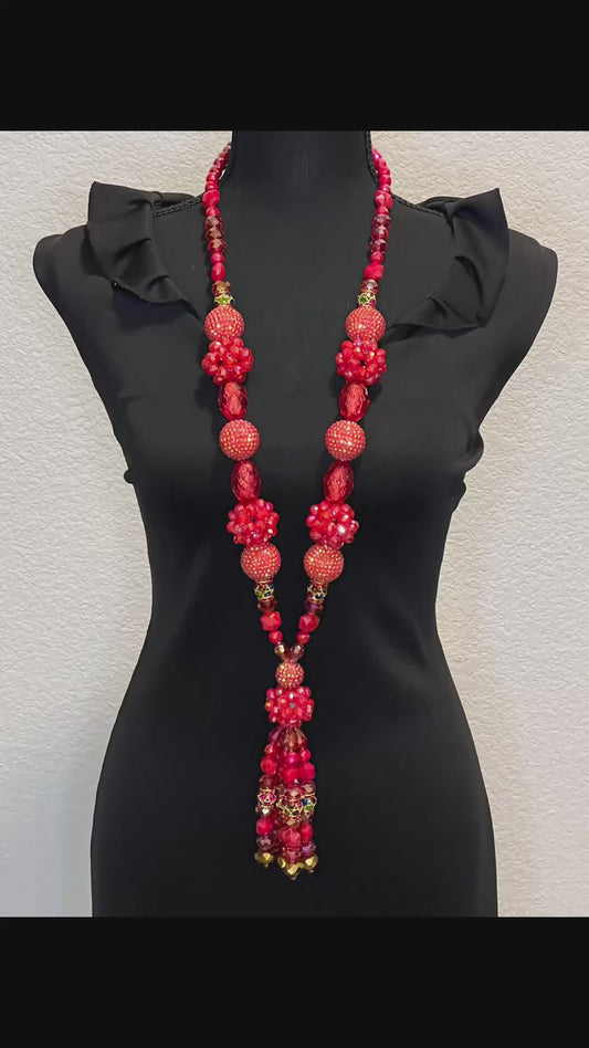 Red - Tassel