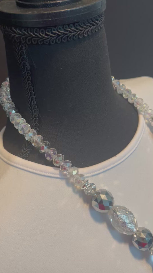 Clear & Silver - Tassel