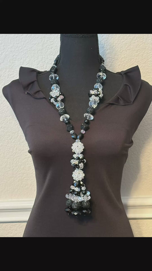 Black & Clear - Tassel