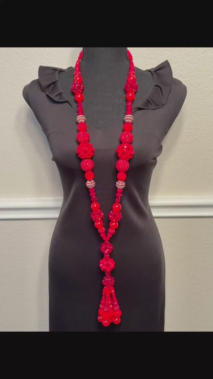 Red - Tassel
