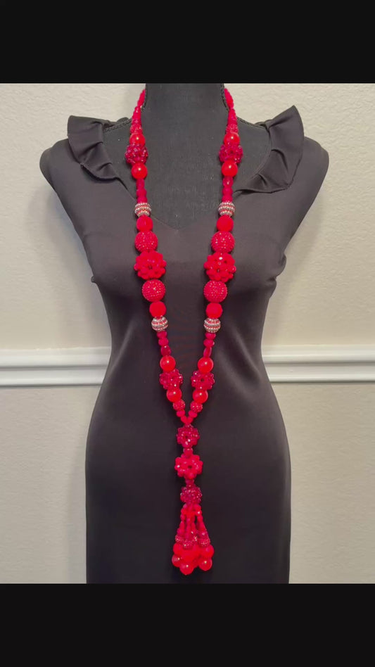 Red - Tassel