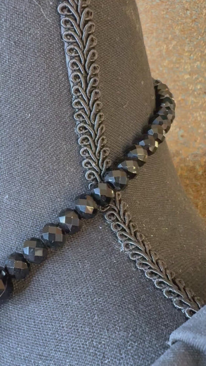 Black & Clear - Tassel