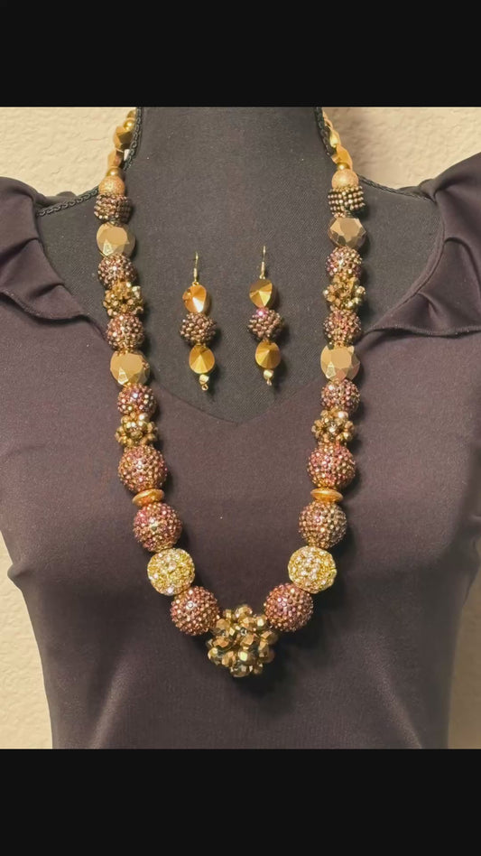 Bronze & Gold - Round