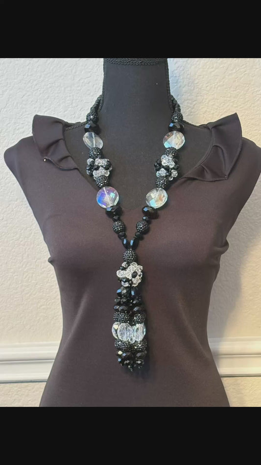 Black & Clear - Tassel