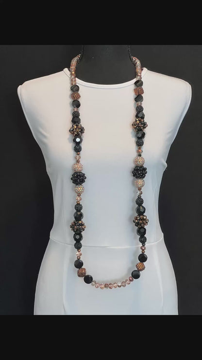 Bronze & Black - Round