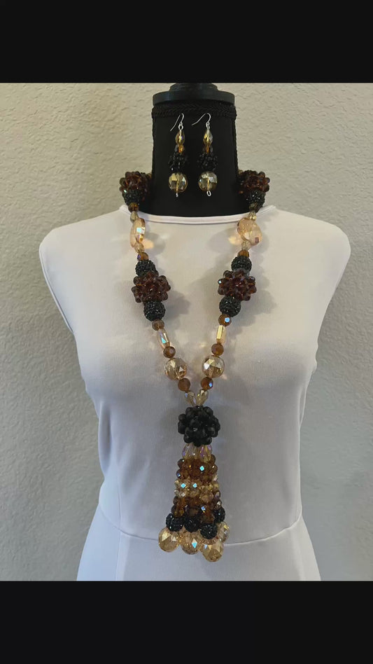 Brown, Black & Tan - Tassel