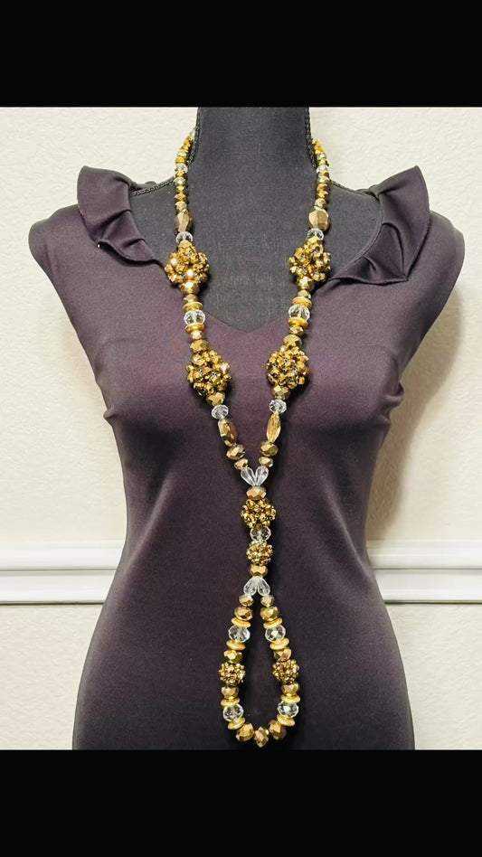 Gold & Clear - Tassel