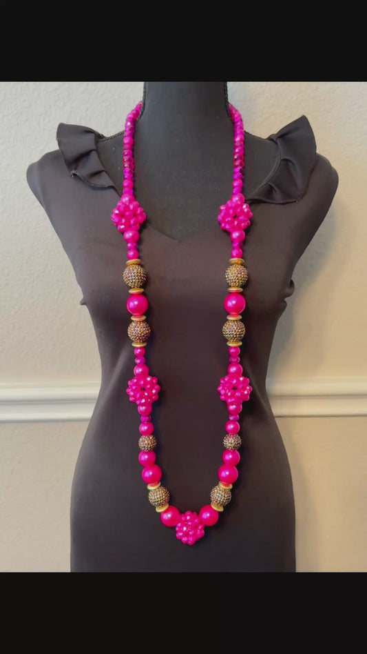 Pink & Gold - Round