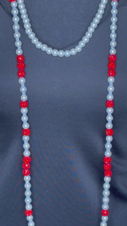 Red & White - Round