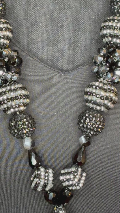 Black & Silver - Tassel