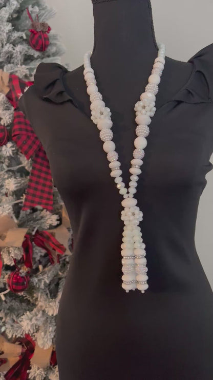 White - Tassel
