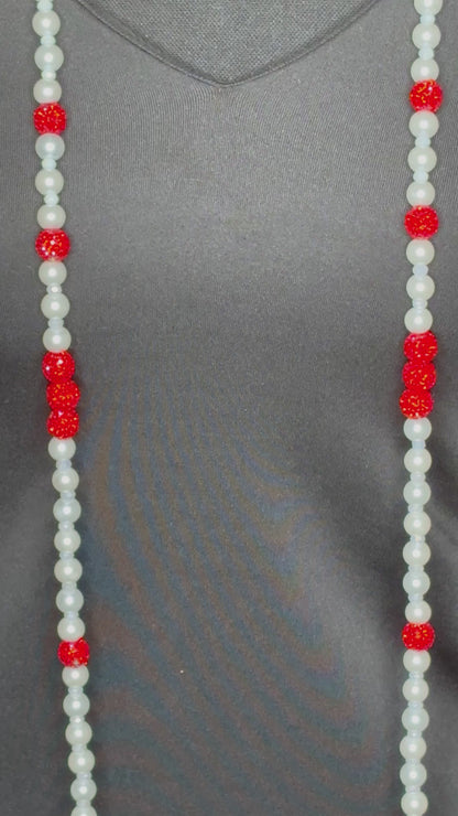 Red & White - Round
