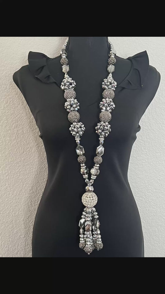 Pewter Silver - Tassel