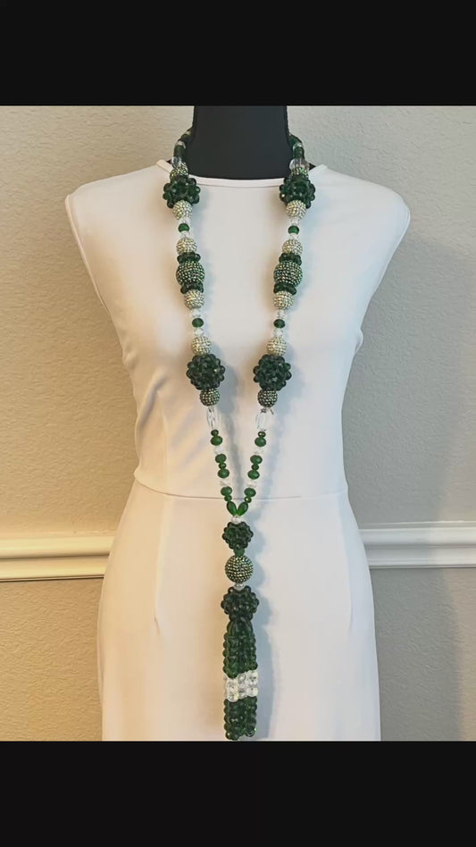 Green & Clear - Tassel