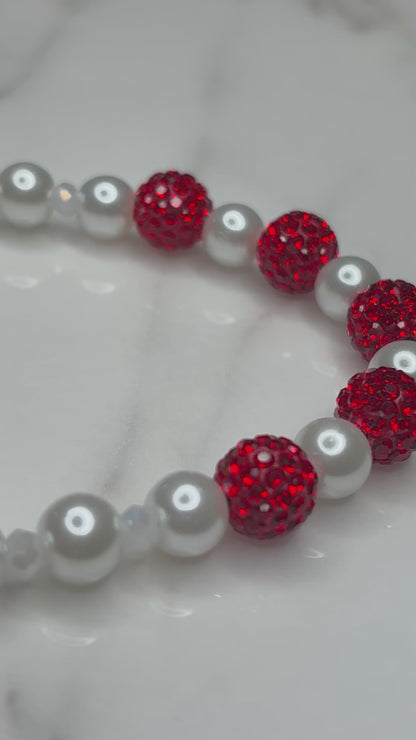 Red & White - Round